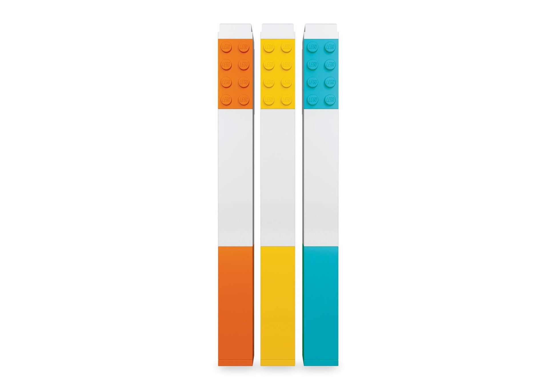 Lego 5007196 Merchandise 3er-Pack Textmarker 2.0 - plegobil