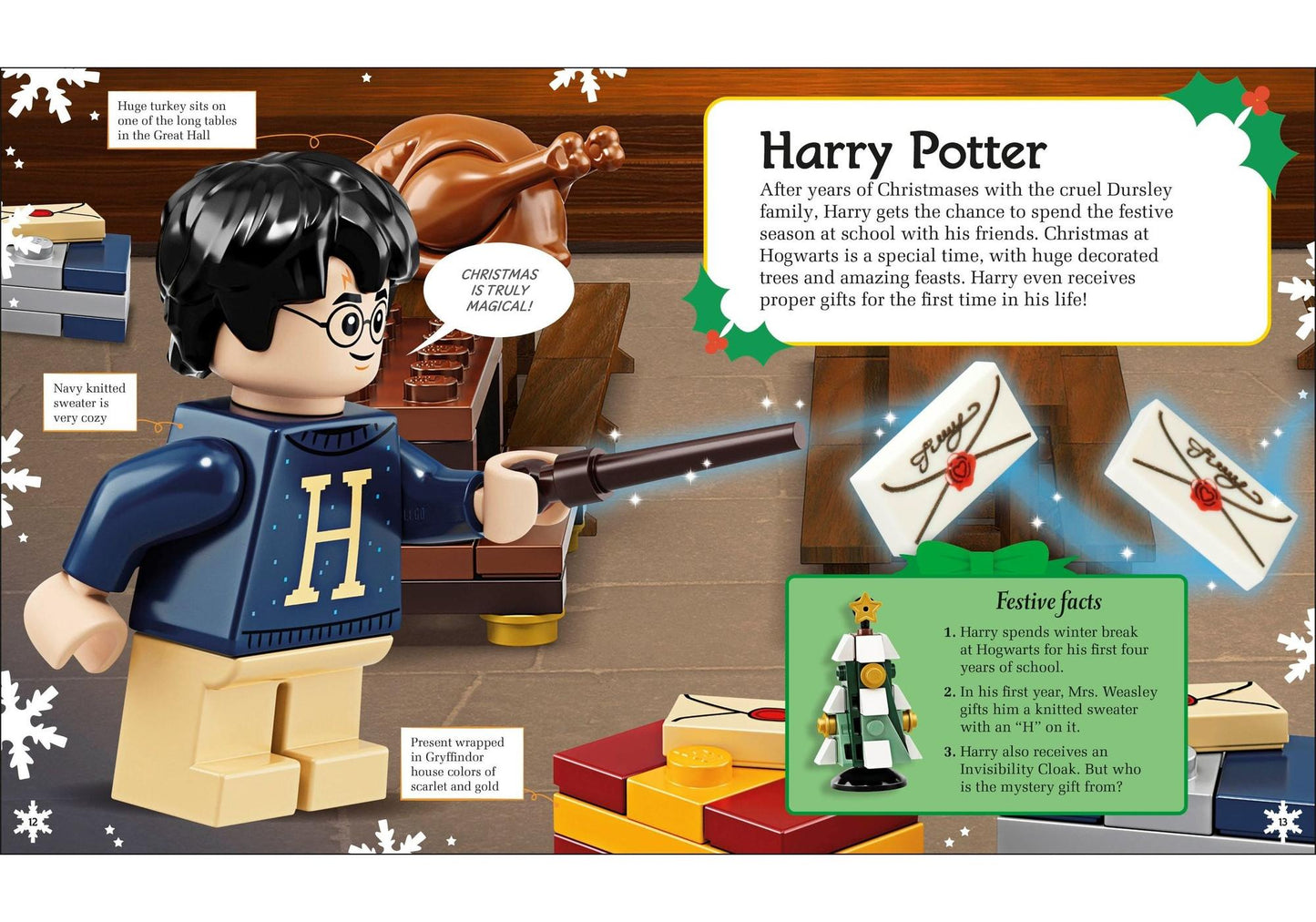 Lego 5007214 Buch Harry Potter: Hogwarts at Christmas - plegobil