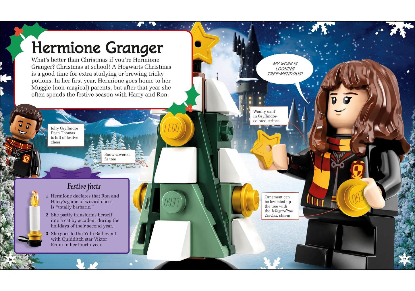 Lego 5007214 Buch Harry Potter: Hogwarts at Christmas - plegobil