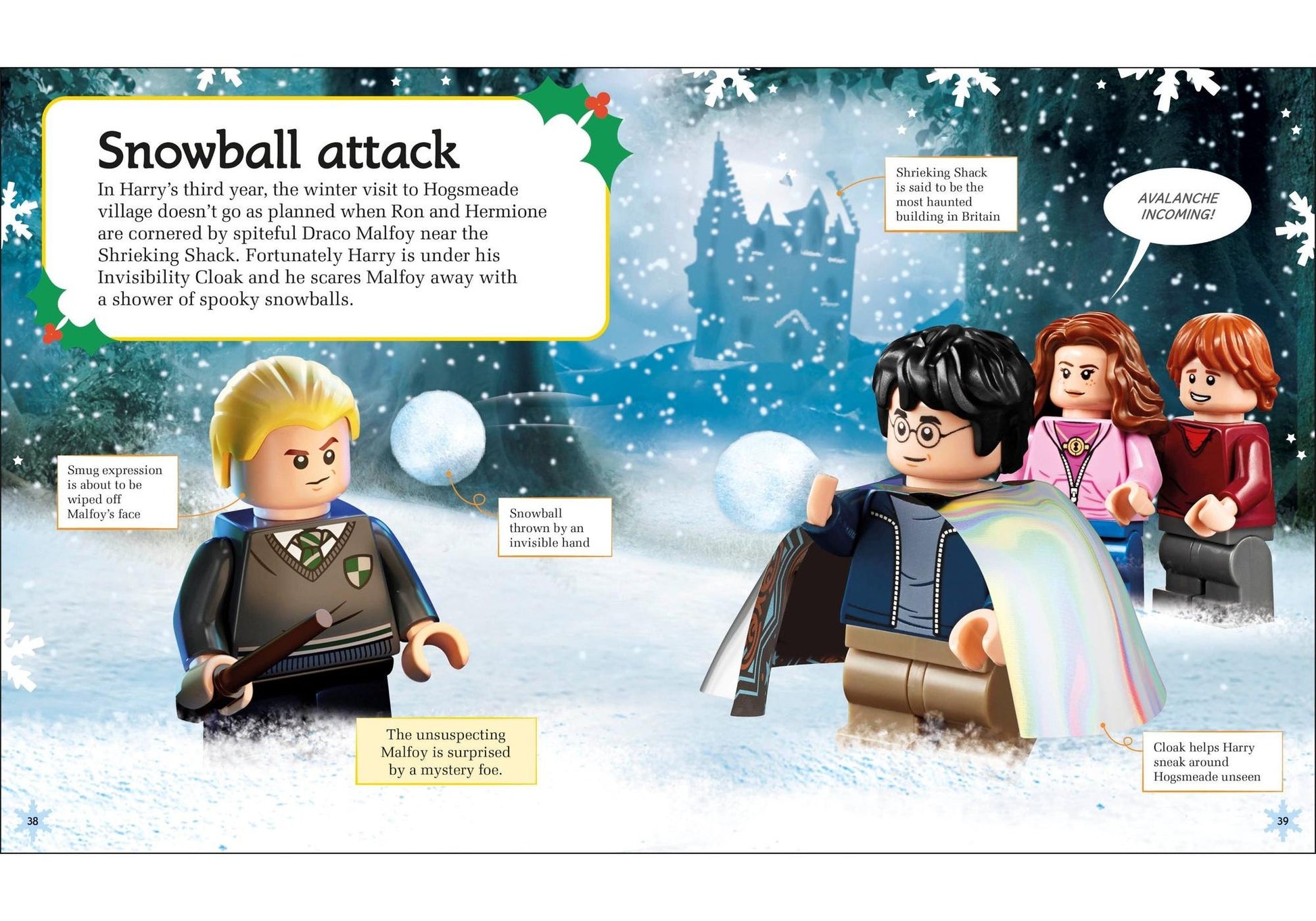 Lego 5007214 Buch Harry Potter: Hogwarts at Christmas - plegobil