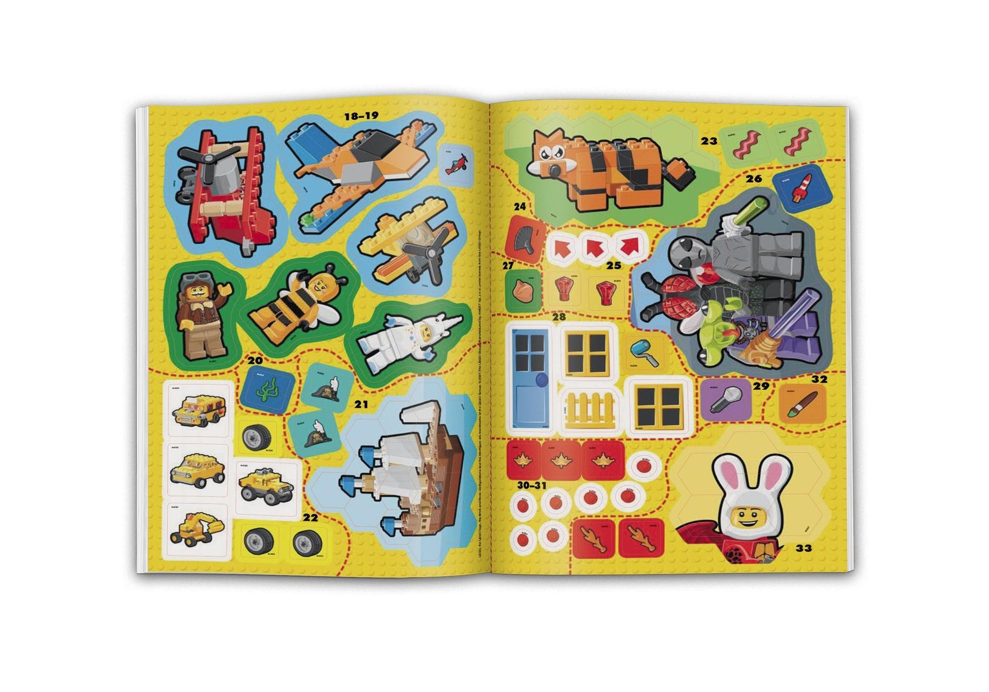 Lego 5007393 Merchandise Harry Potter: 1000 Sticker - plegobil