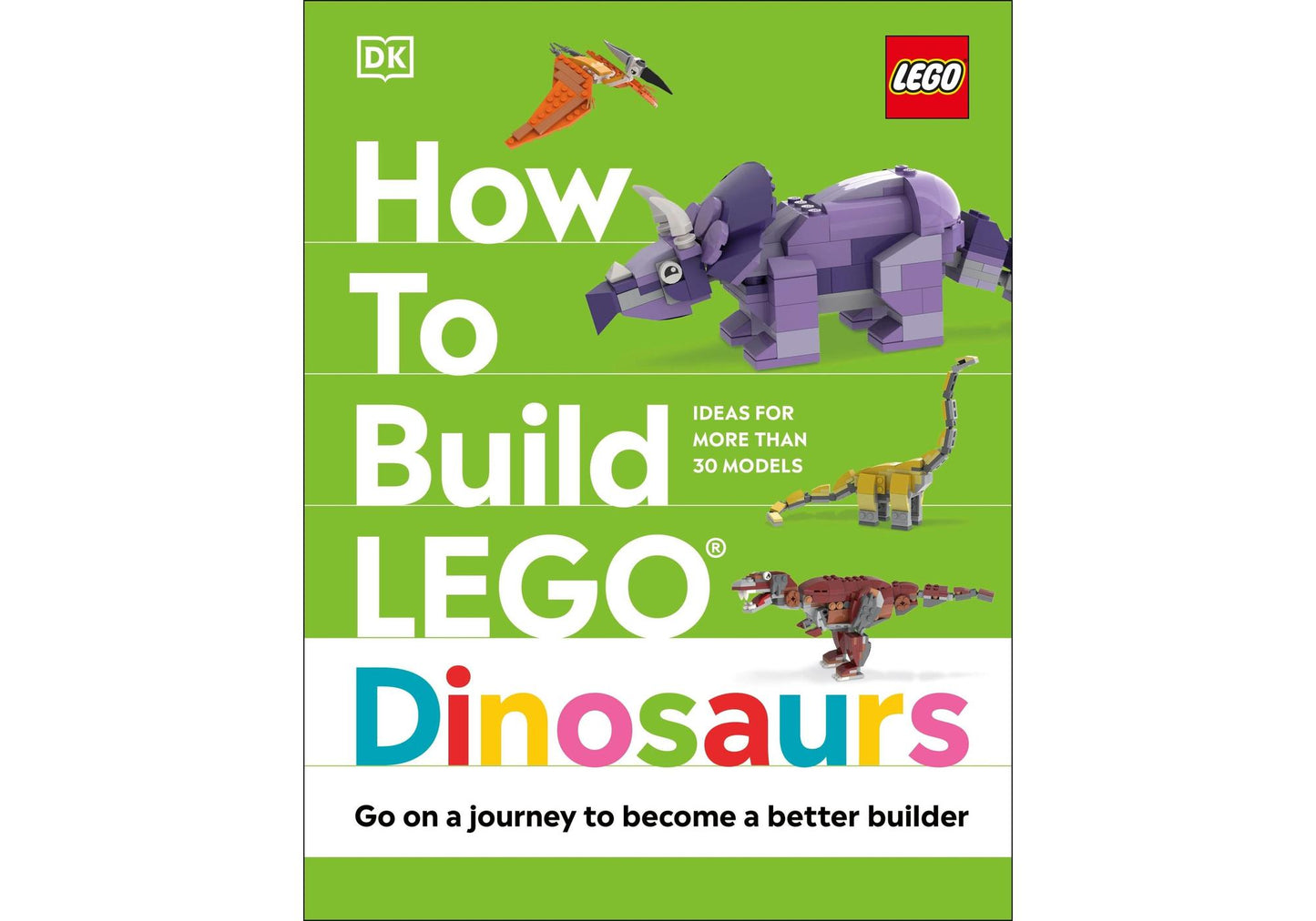 Lego 5007582 Buch How to Build Dinosaurs - plegobil