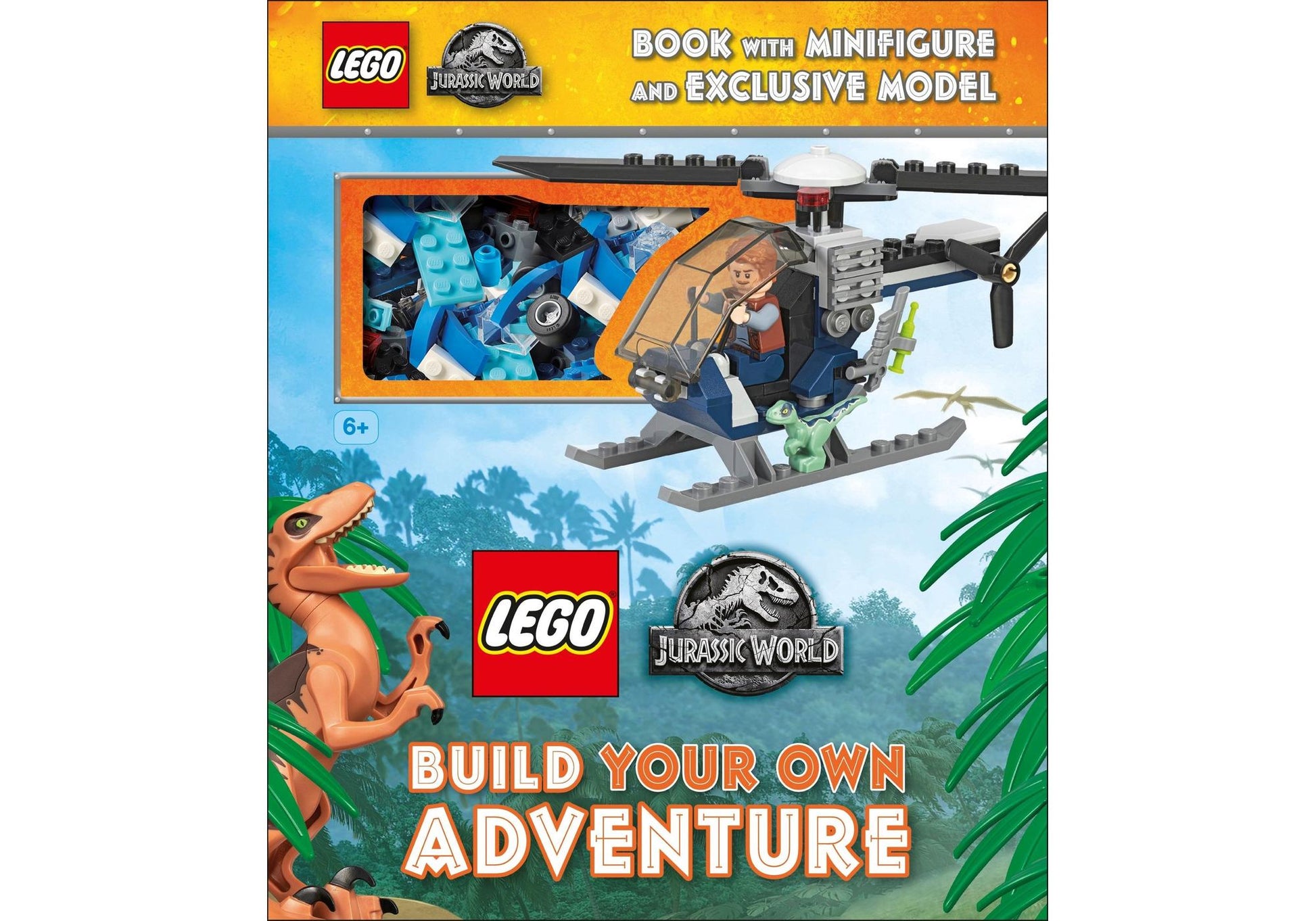 Lego 5007614 Buch Jurassic World: Build Your Own Adventure - plegobil