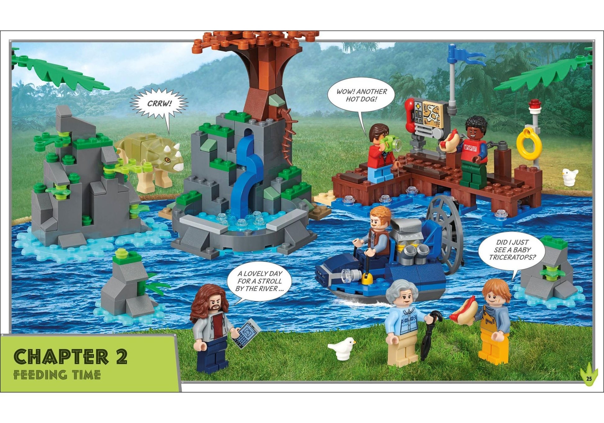 Lego 5007614 Buch Jurassic World: Build Your Own Adventure - plegobil
