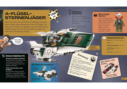 Lego 5007625 Buch Star Wars: Raumschiffe und Fahrzeuge - plegobil
