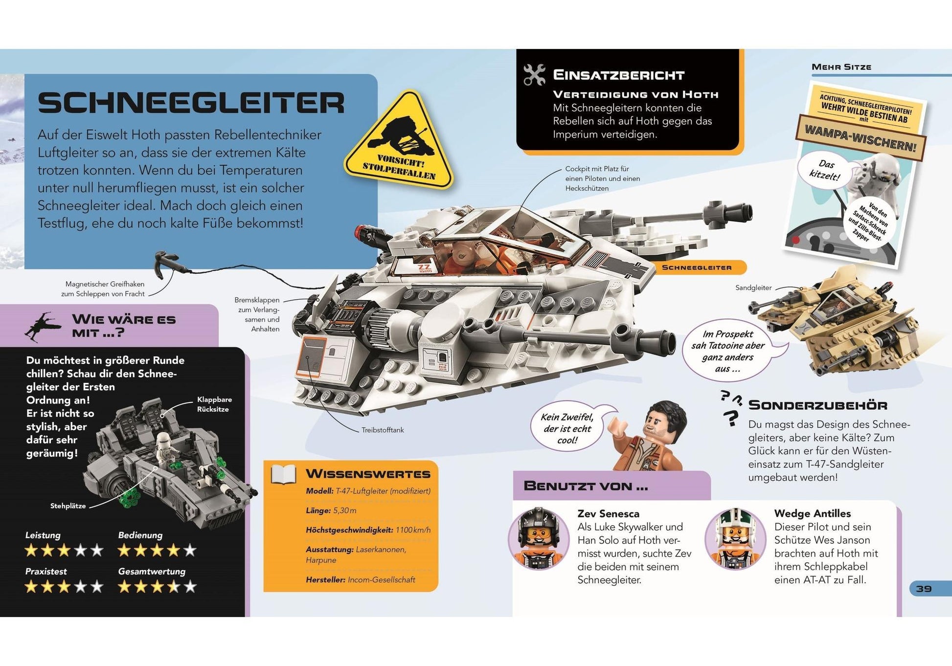 Lego 5007625 Buch Star Wars: Raumschiffe und Fahrzeuge - plegobil