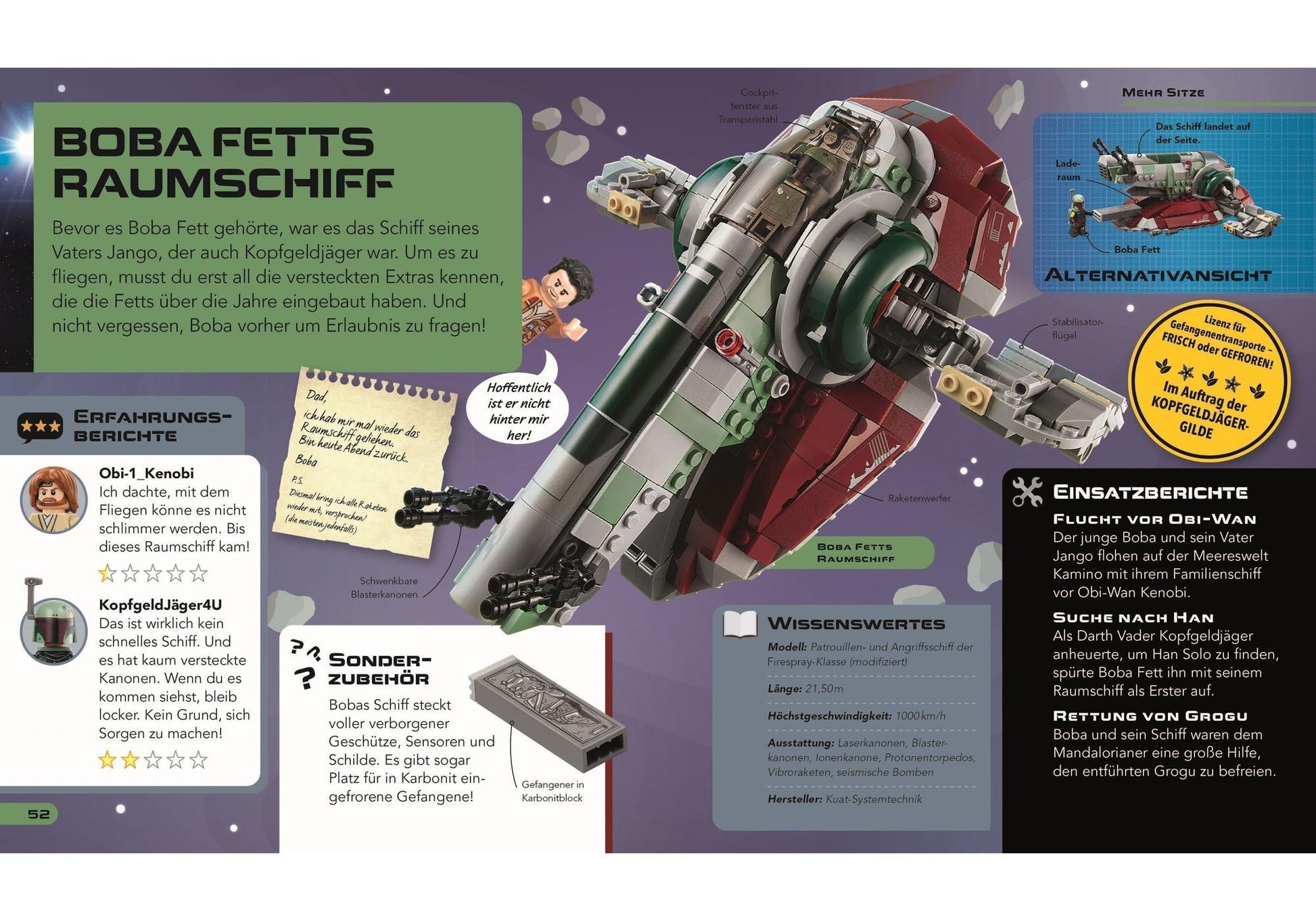Lego 5007625 Buch Star Wars: Raumschiffe und Fahrzeuge - plegobil