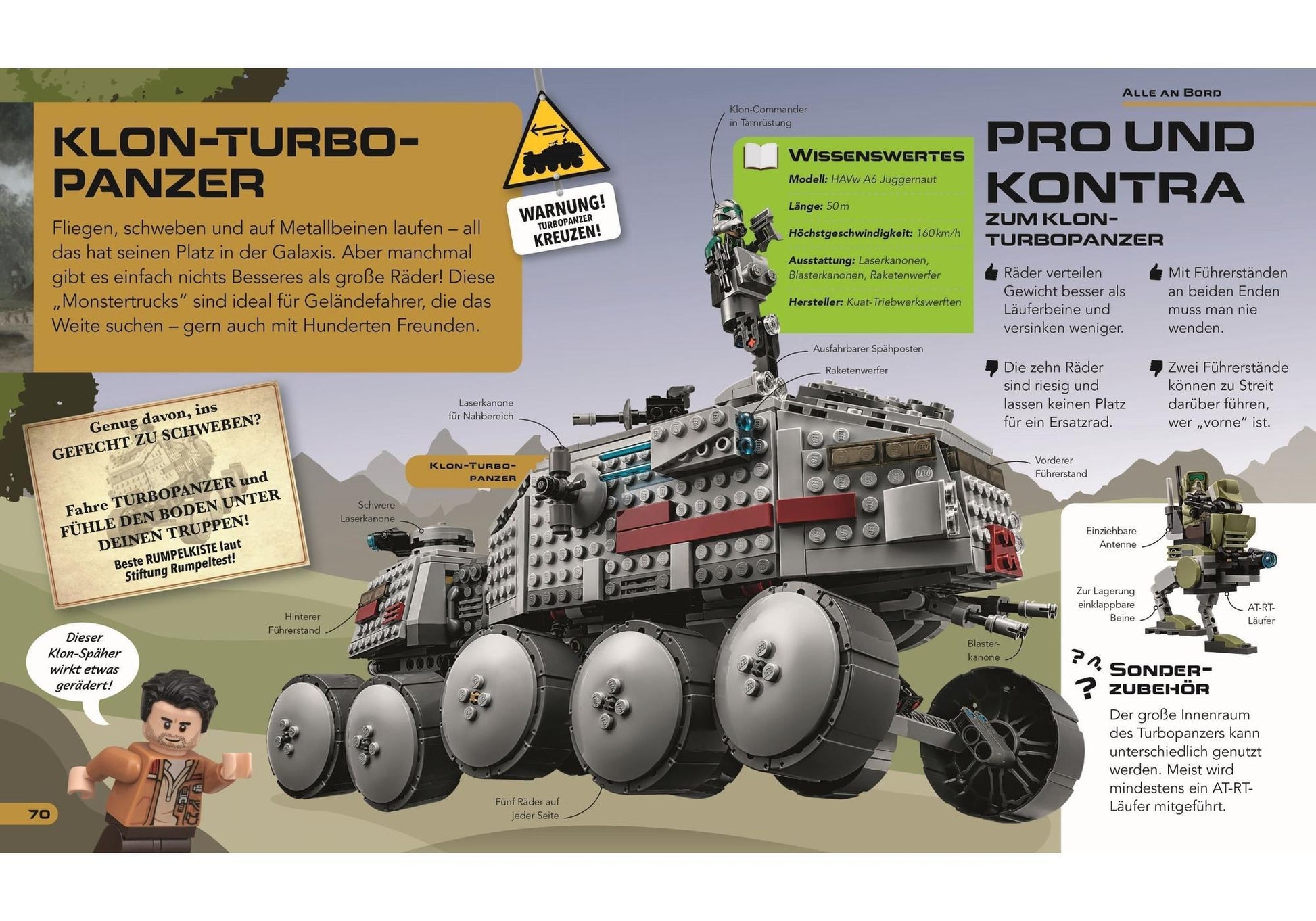 Lego 5007625 Buch Star Wars: Raumschiffe und Fahrzeuge - plegobil