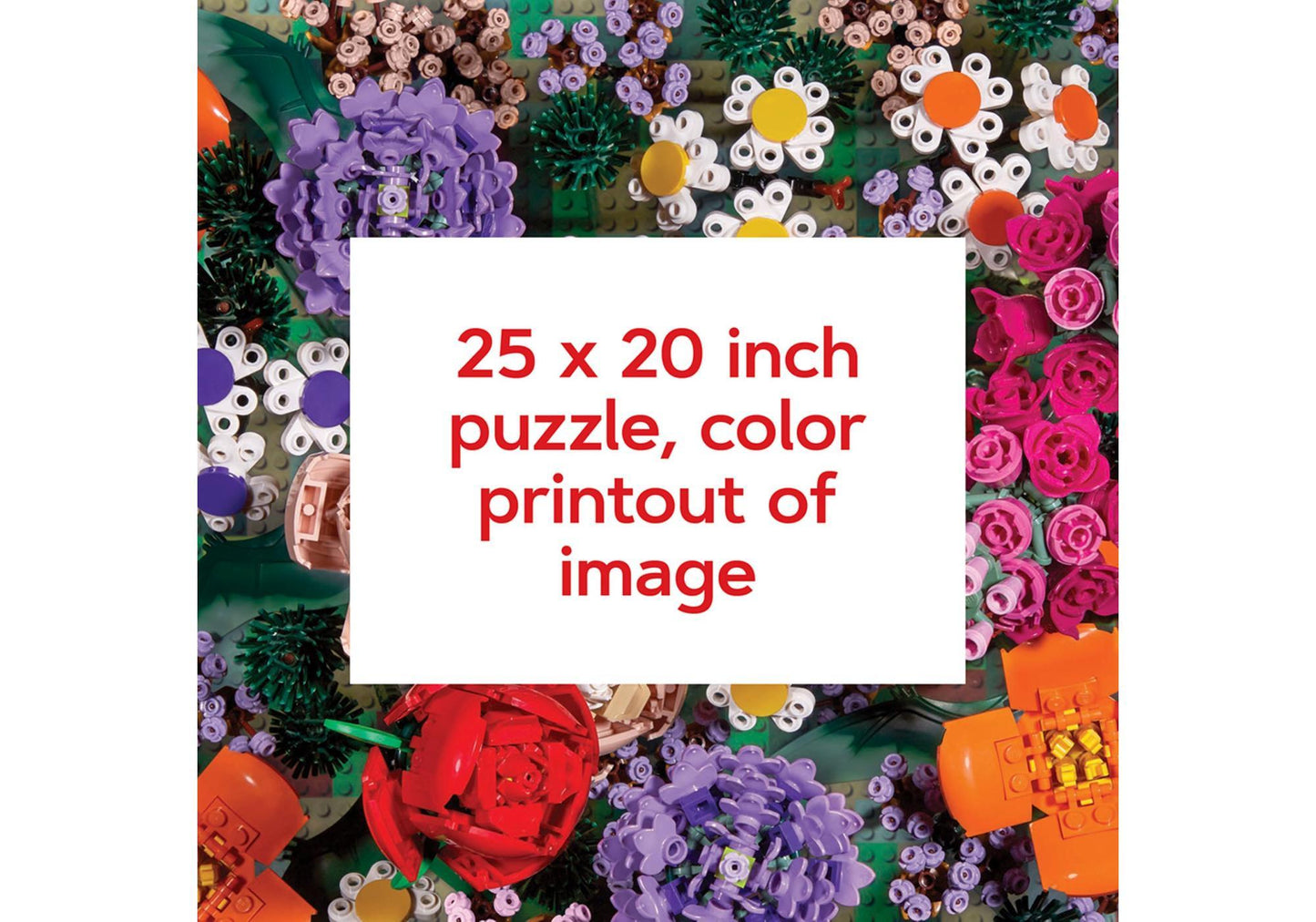 Lego 5007851 Puzzle Brick Botanicals (1000 Teile) - plegobil