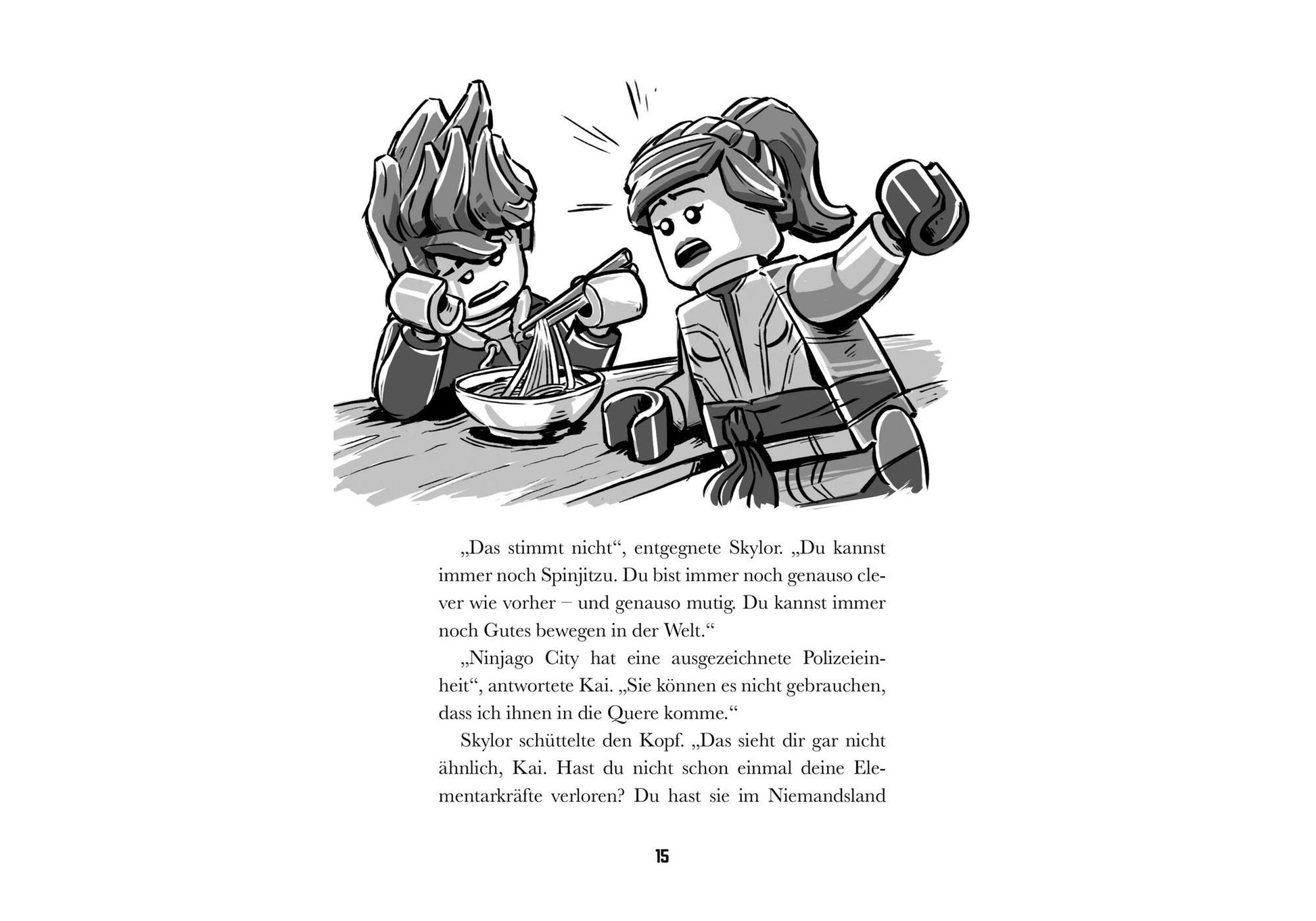 Lego 5007853 Buch Ninjago: Die Suche nach den magischen Kräften - plegobil