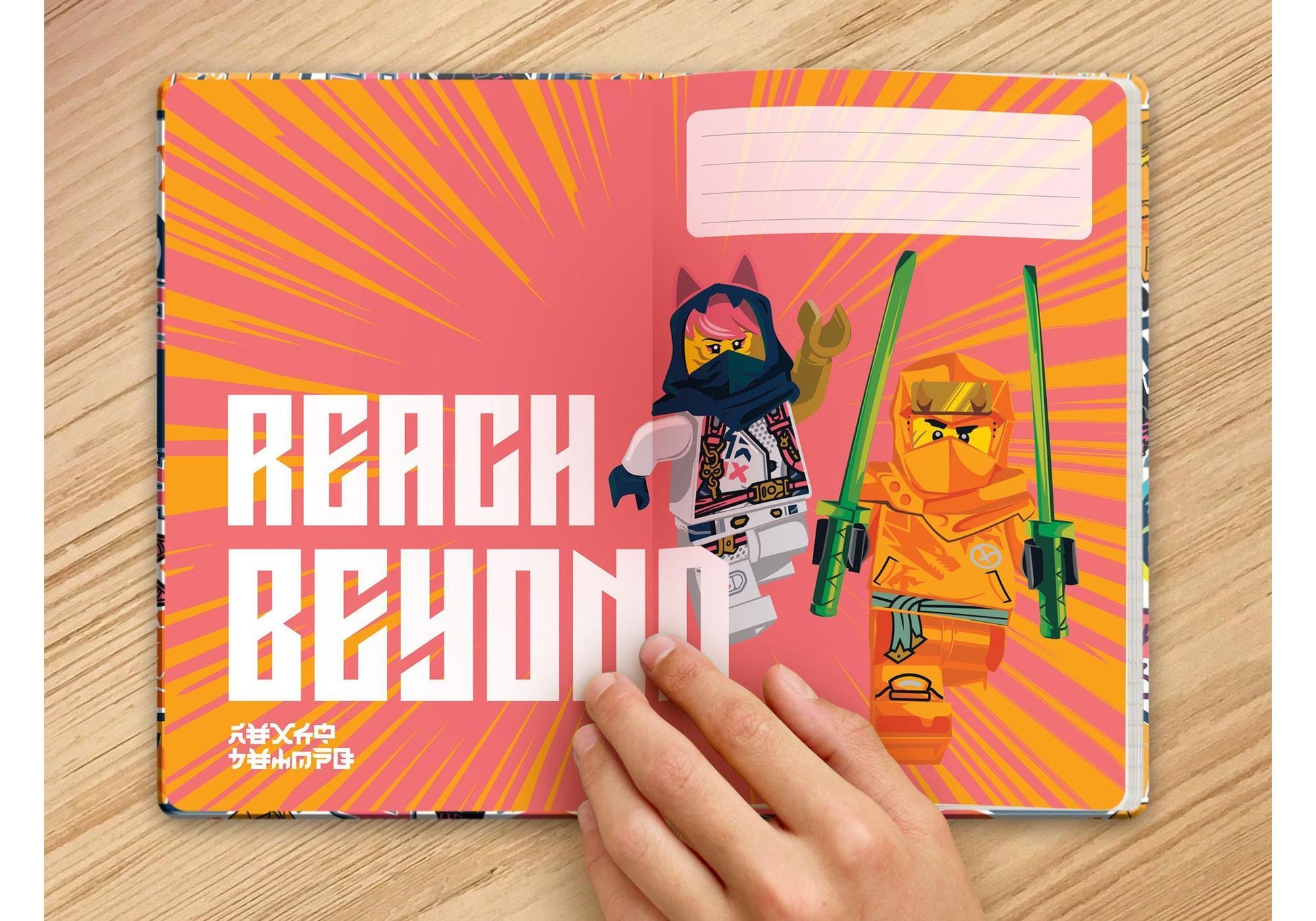 Lego 5007896 Merchandise Ninjago: Notizbuch - plegobil