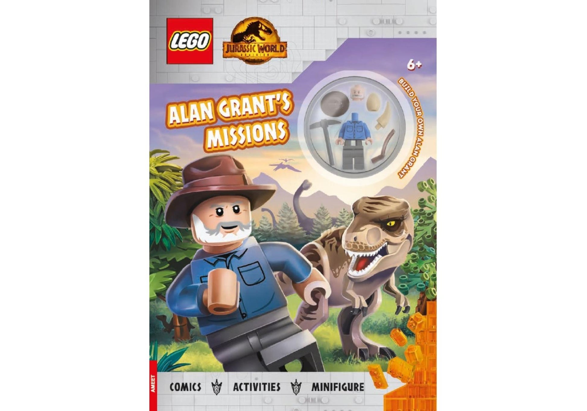 Lego 5007899 Buch Jurassic World: Alan Grants Missions - plegobil