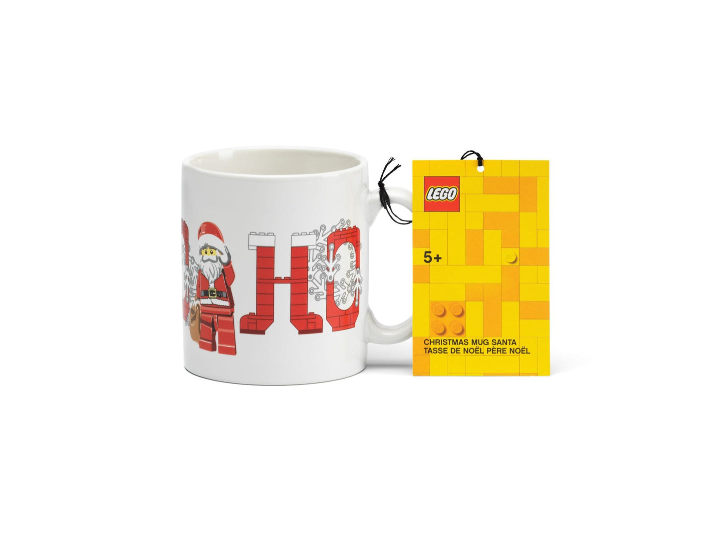 Lego 5008077 Merchandise Weihnachtskeramikbecher mit Weihnachtsmann - plegobil
