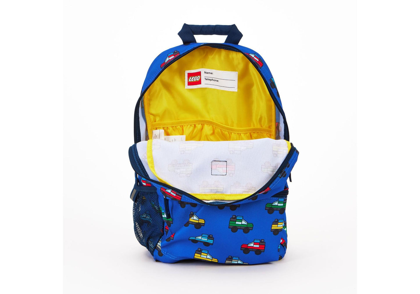 Lego 5008688 Merchandise Rucksack in Blau mit Autos