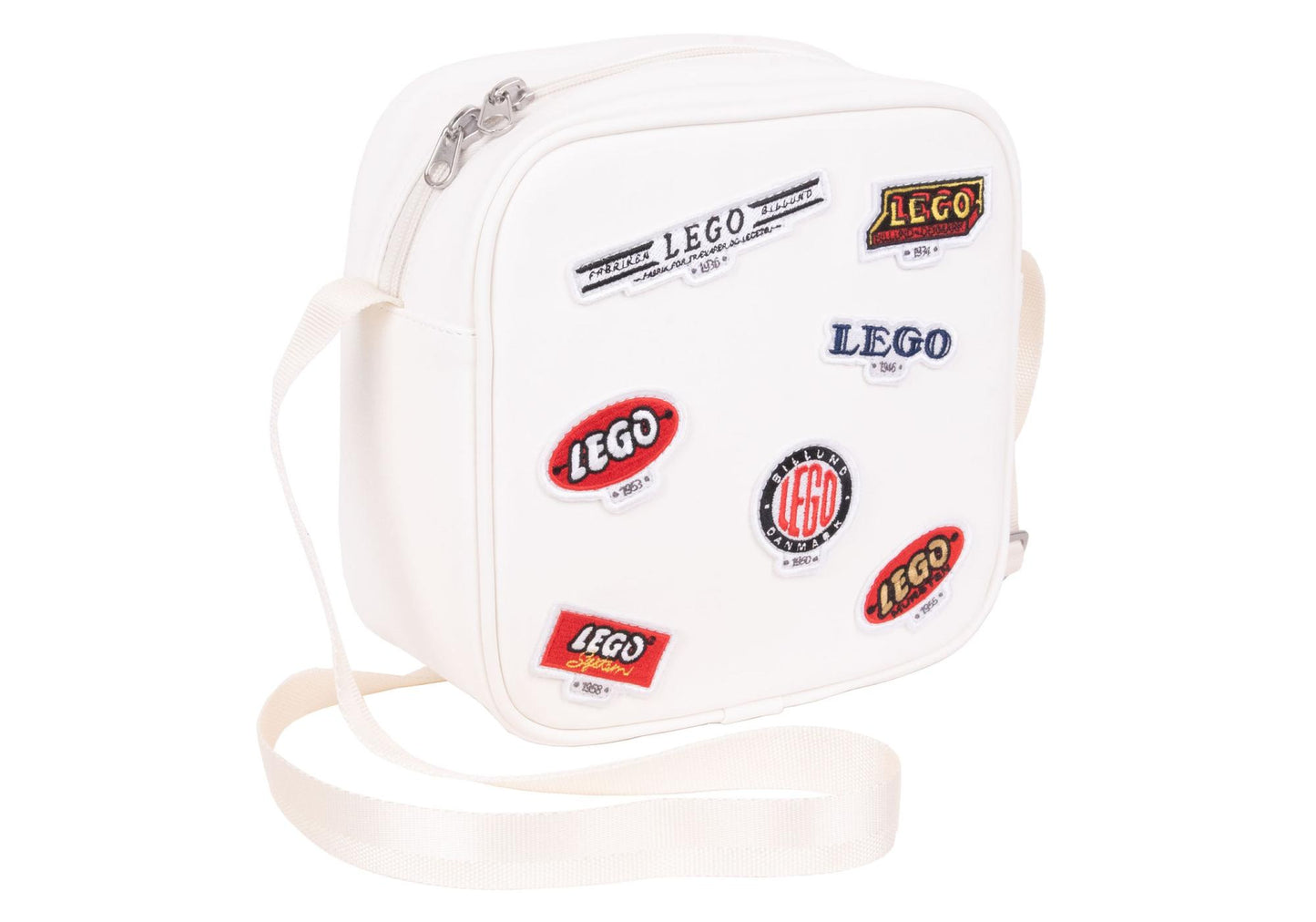 Lego 5008696 Merchandise Umhängetasche mit Retro-Logos