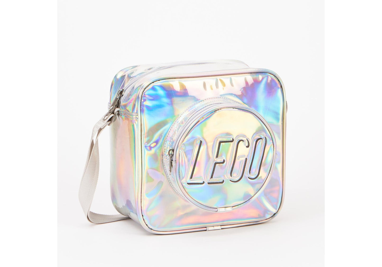 Lego 5008724 Merchandise Stein-Umhängetasche mit Holografie-Effekt