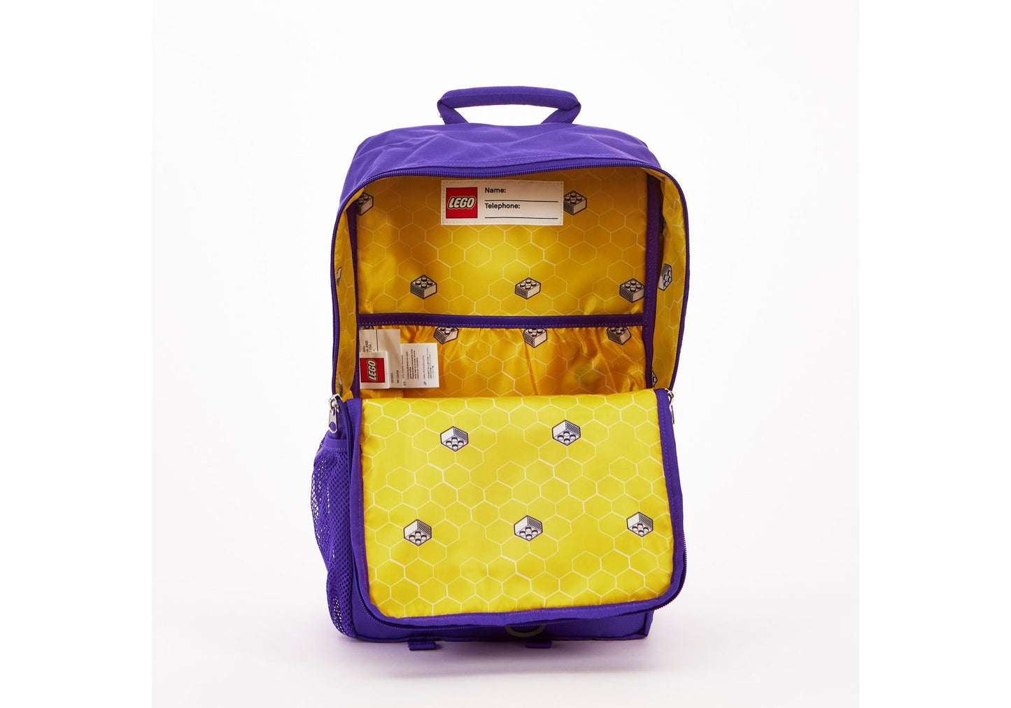 Lego 5008753 Merchandise Stein-Rucksack in Violett