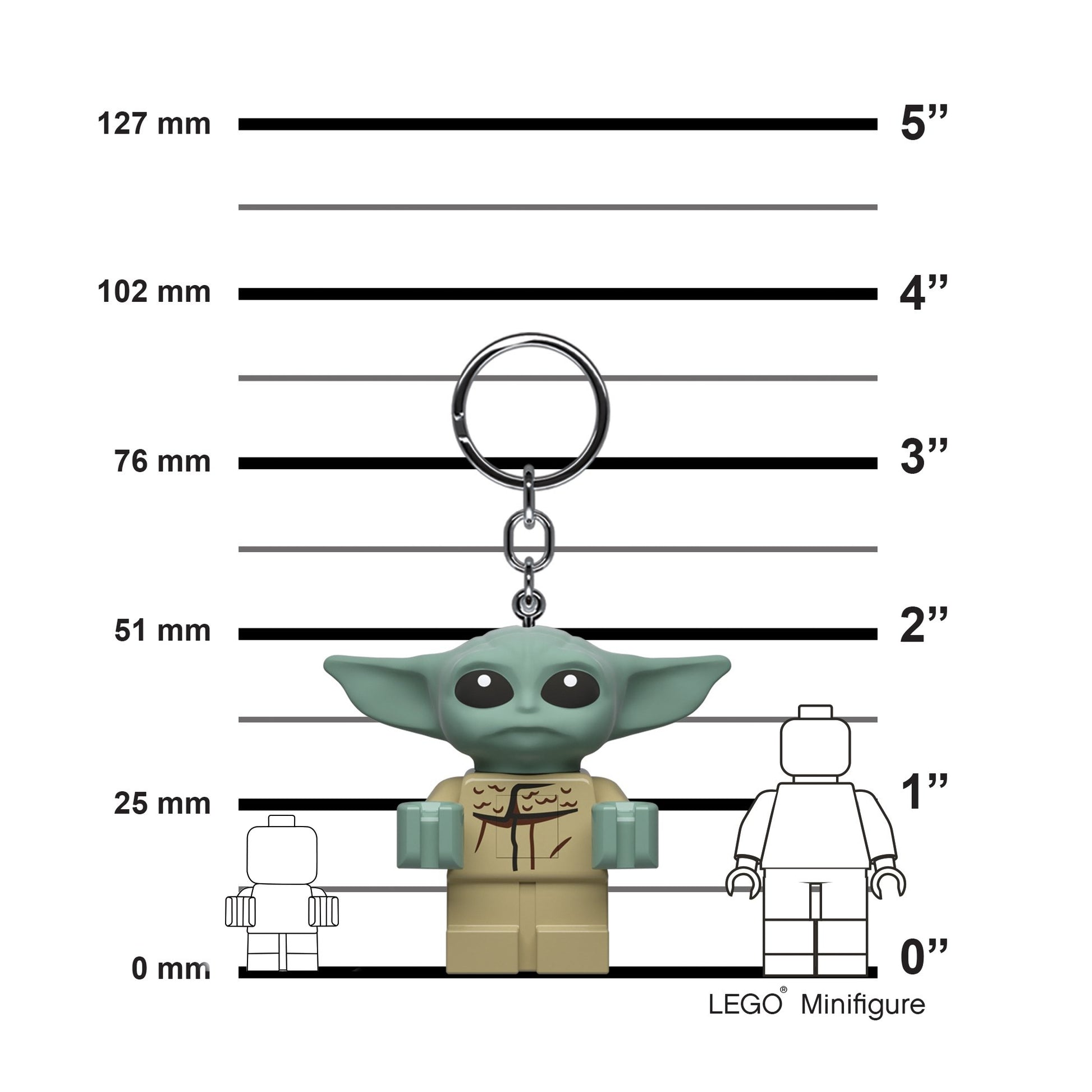 Lego 5008817 Schlüsselleuchte Star Wars: Grogu - plegobil