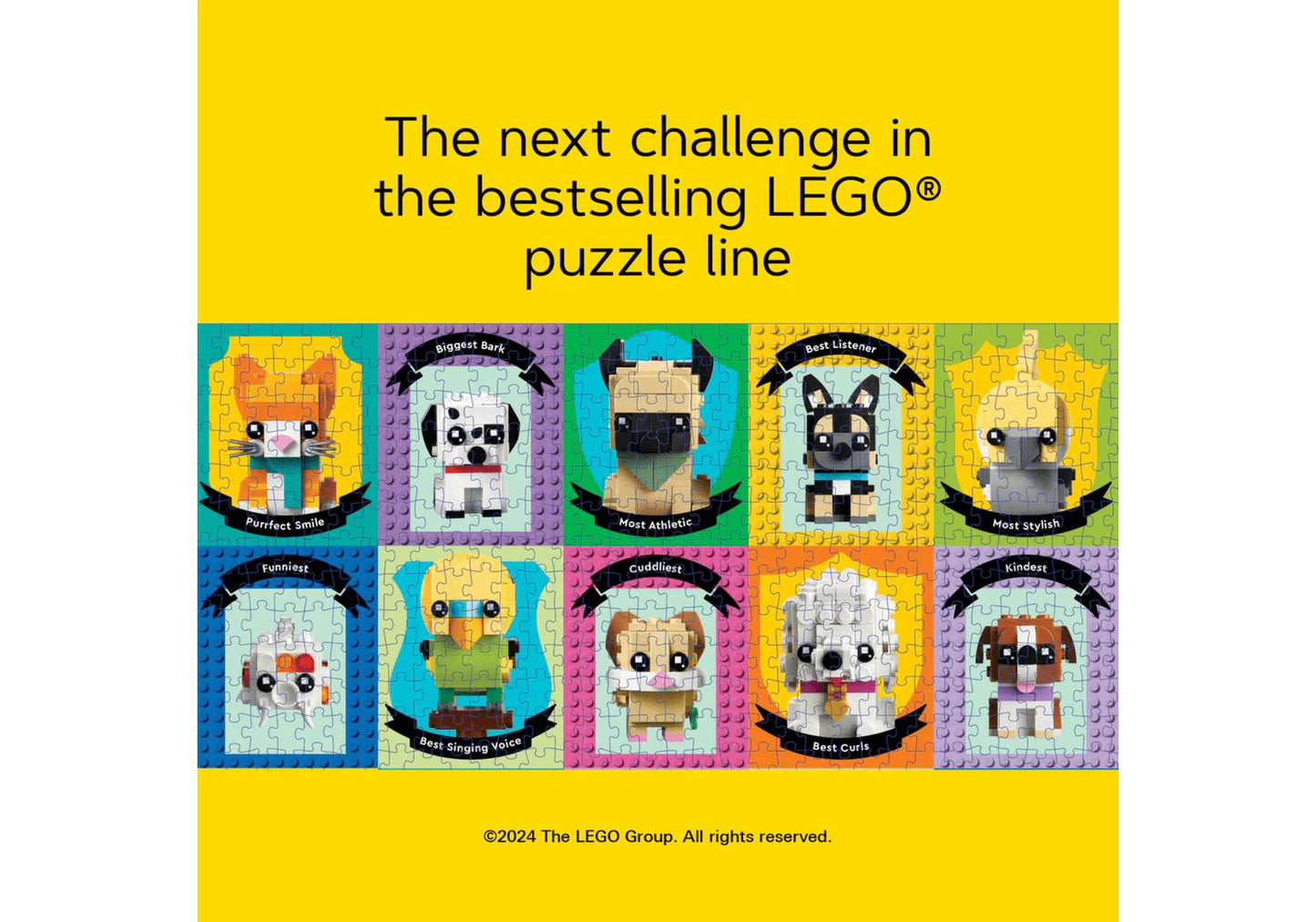 Lego 5008996 Puzzle Tierische Freunde 1000-Teile