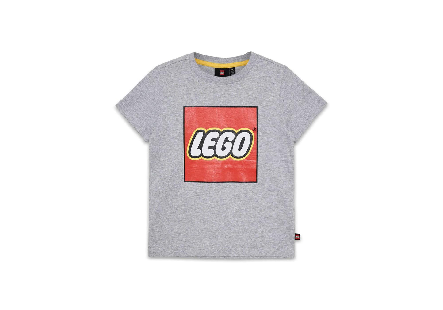 Lego 5009092 Merchandise Langarm-T-Shirt aus grauer Melange für Kinder