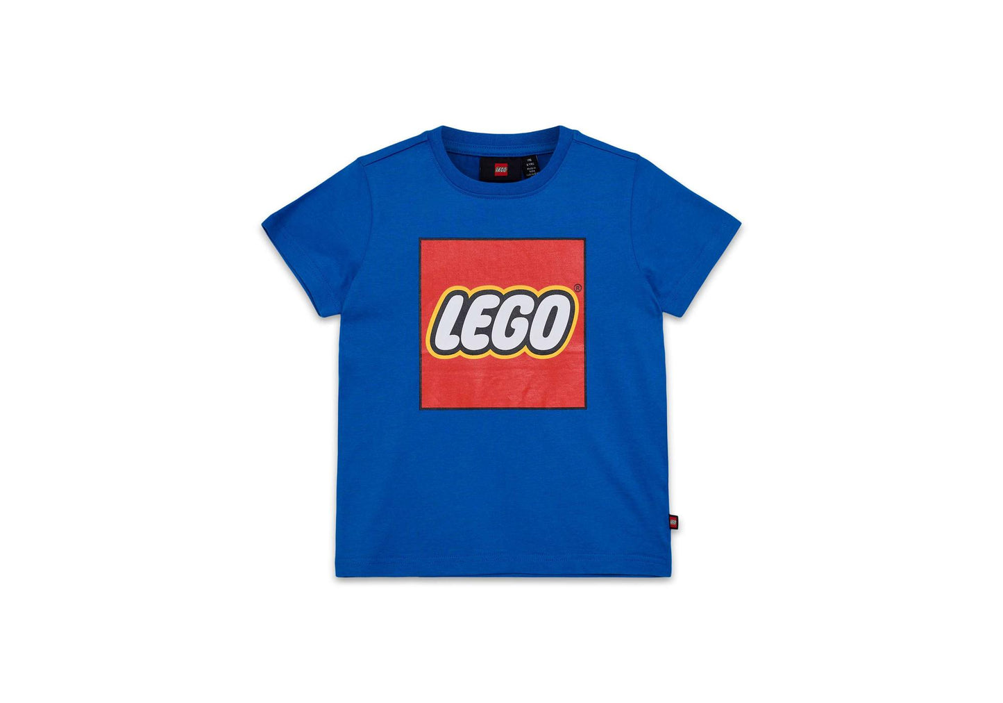 Lego 5009093 Merchandise Kurzarm-T-Shirt in Blau mit Logo für Kinder