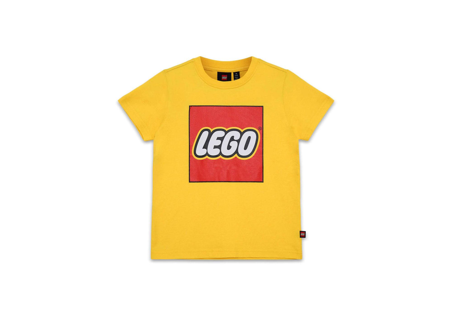 Lego 5009094 Merchandise Kurzarm-T-Shirt in Gelb mit Logo für Kinder