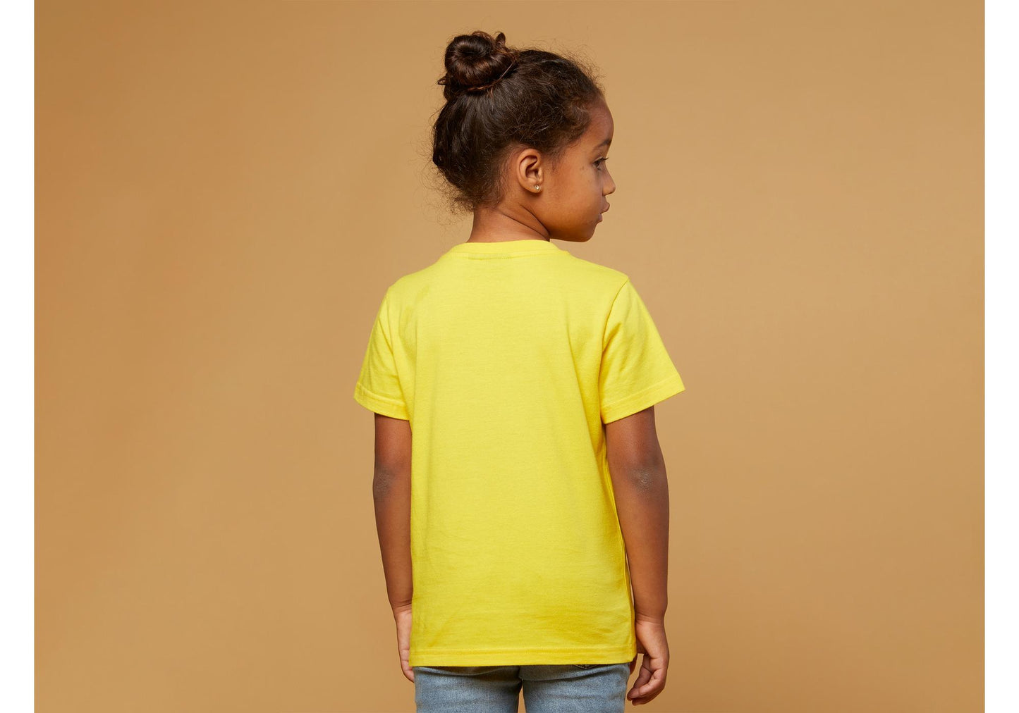 Lego 5009094 Merchandise Kurzarm-T-Shirt in Gelb mit Logo für Kinder