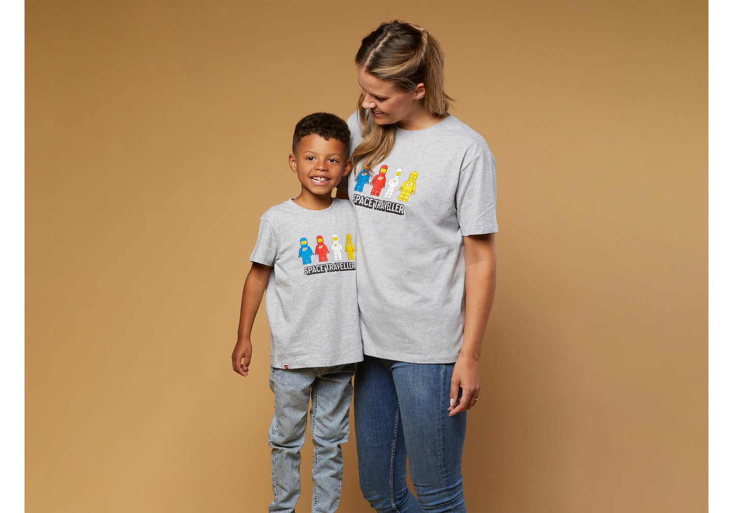 Lego 5009116 Merchandise Raumfahrer-T-Shirt in Hellgrau für Erwachsene