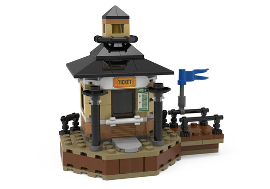 Lego 5009157 Amelia-Tickethäuschen