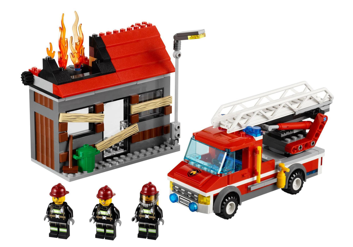 Lego 60003 City: Feuerwehreinsatz - plegobil