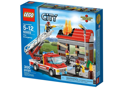 Lego 60003 City: Feuerwehreinsatz - plegobil