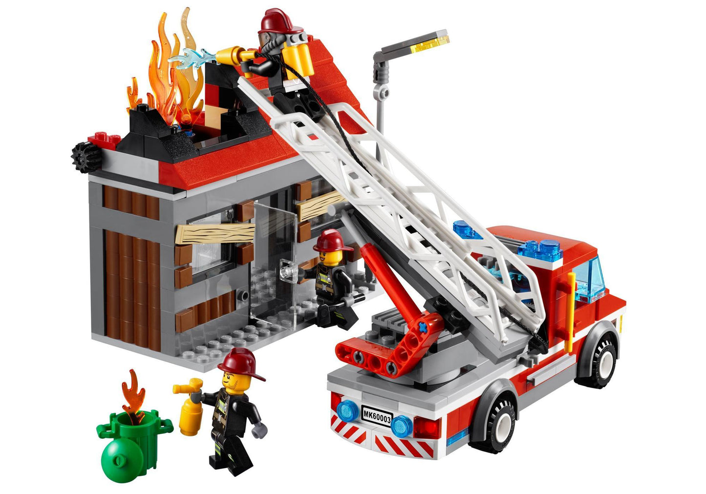 Lego 60003 City: Feuerwehreinsatz - plegobil