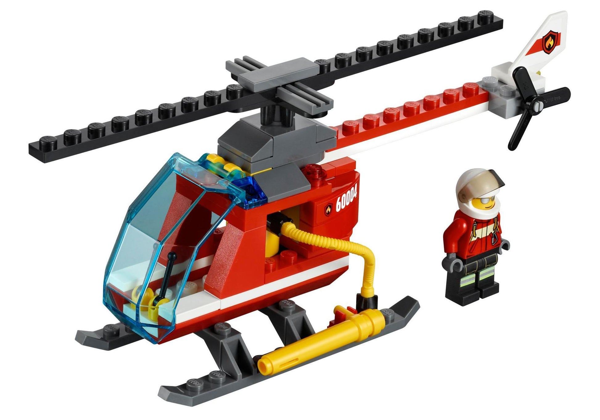 Lego 60004 City: Feuerwehr-Hauptquartier - plegobil