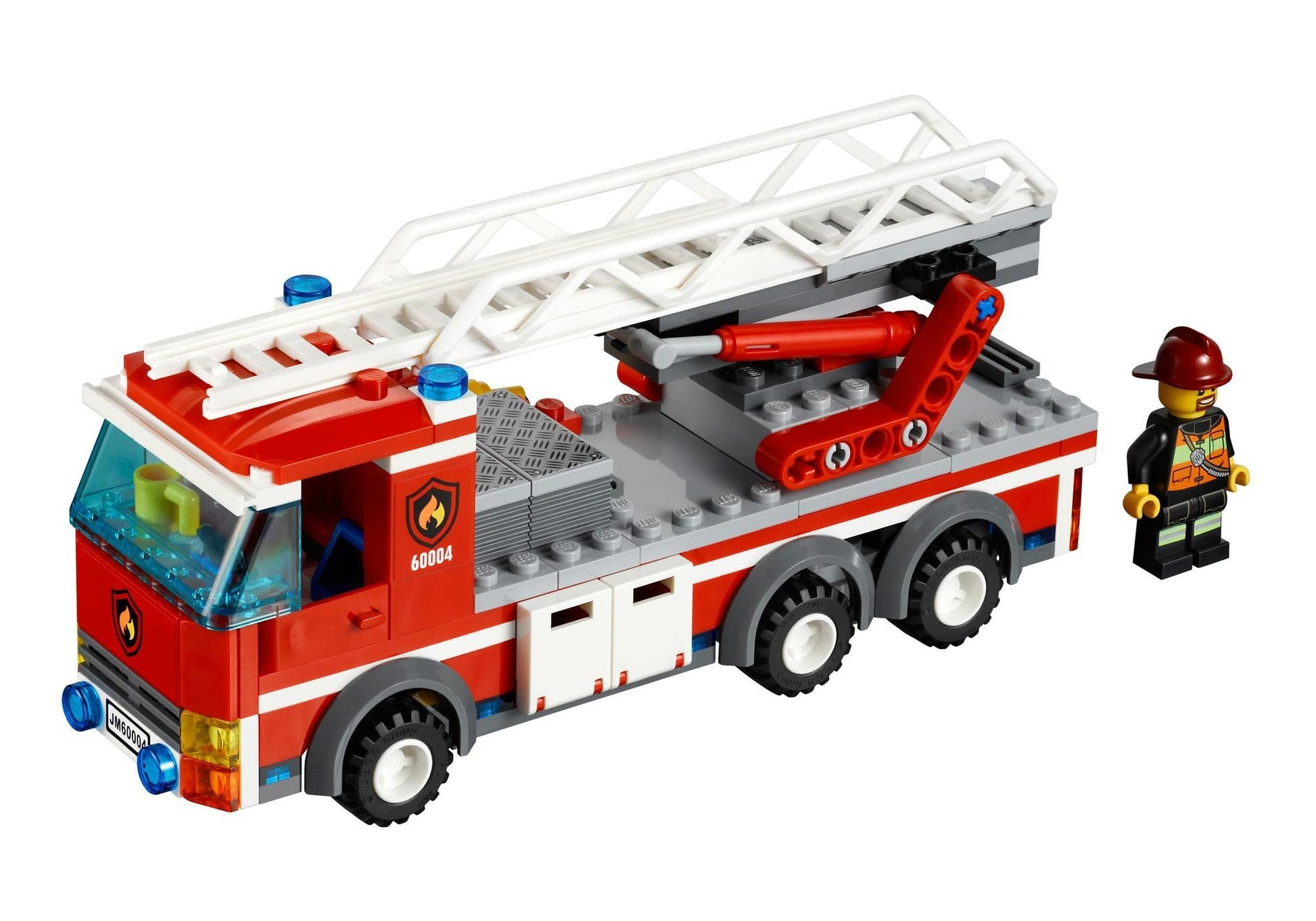 Lego 60004 City: Feuerwehr-Hauptquartier - plegobil