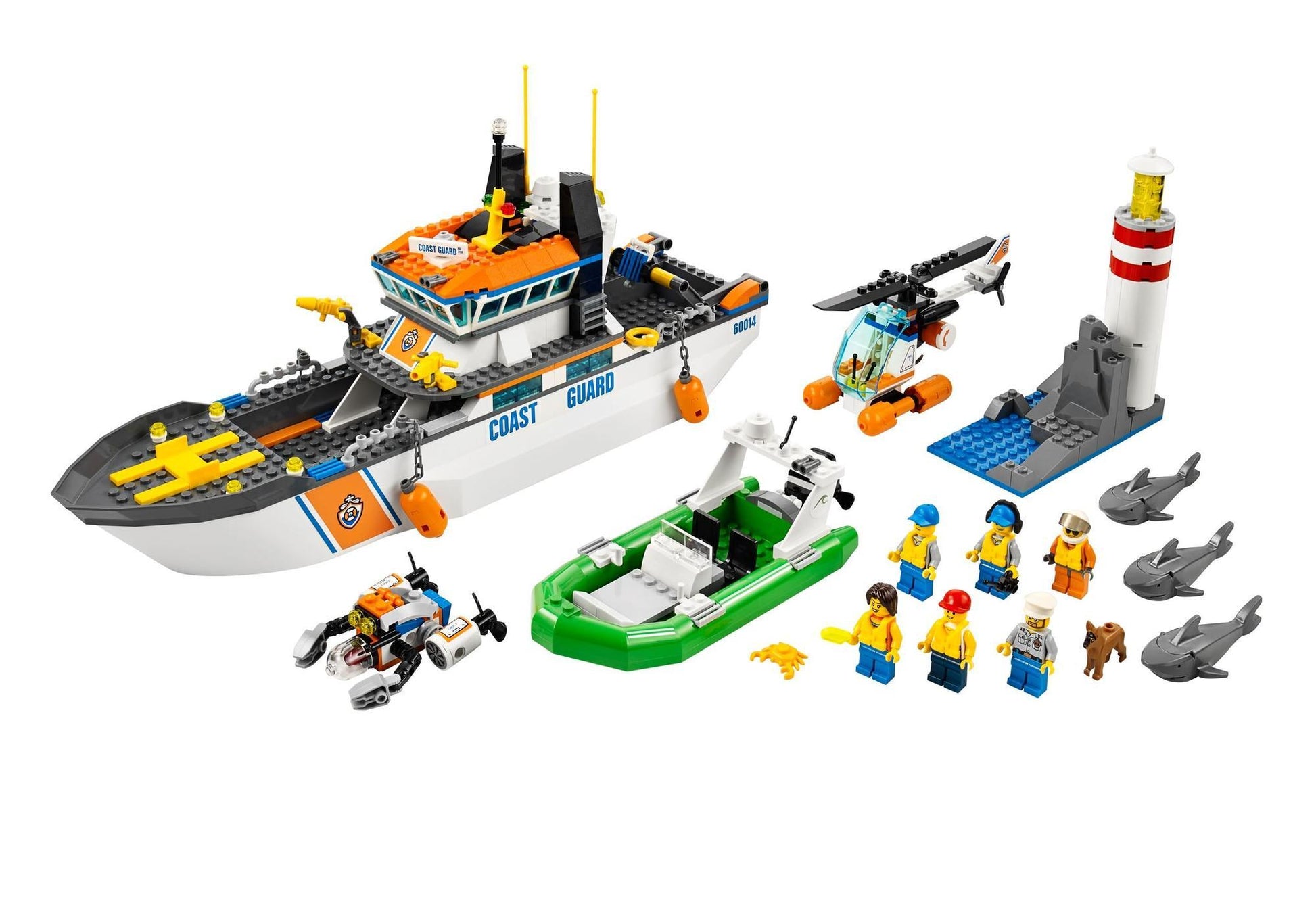 Lego 60014 City: Einsatz für die Küstenwache - plegobil