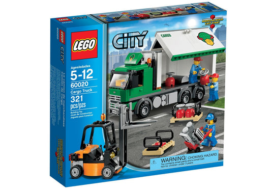 Lego 60020 City: LKW mit Gabelstapler - plegobil