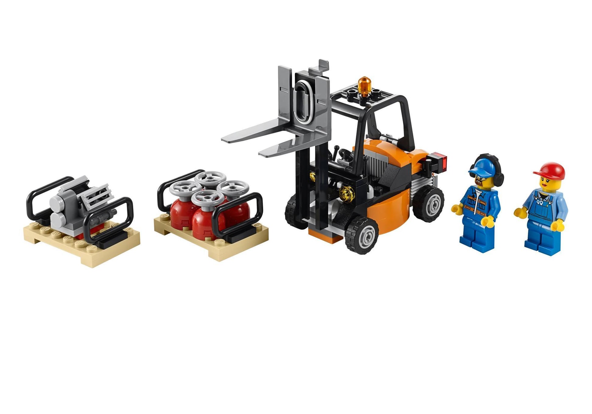 Lego 60020 City: LKW mit Gabelstapler - plegobil