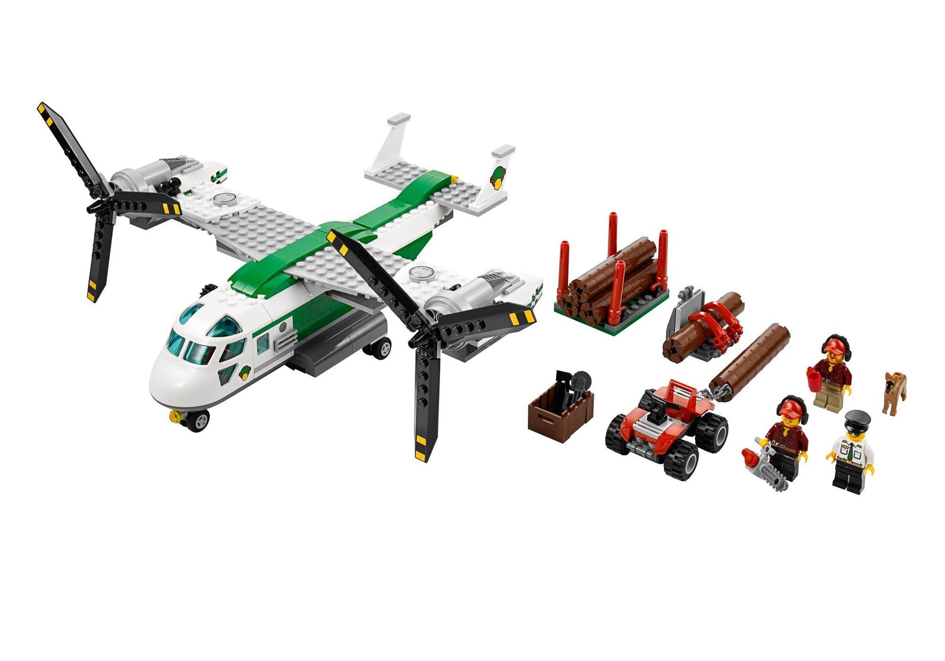 Lego 60021 City: Schwenkrotorflugzeug - plegobil