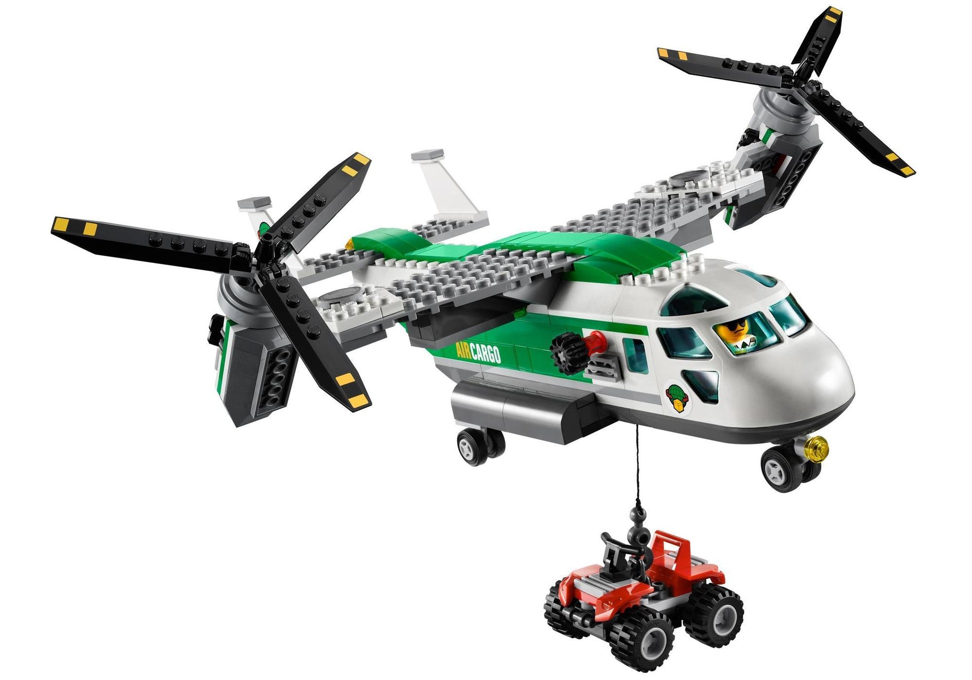 Lego 60021 City: Schwenkrotorflugzeug - plegobil