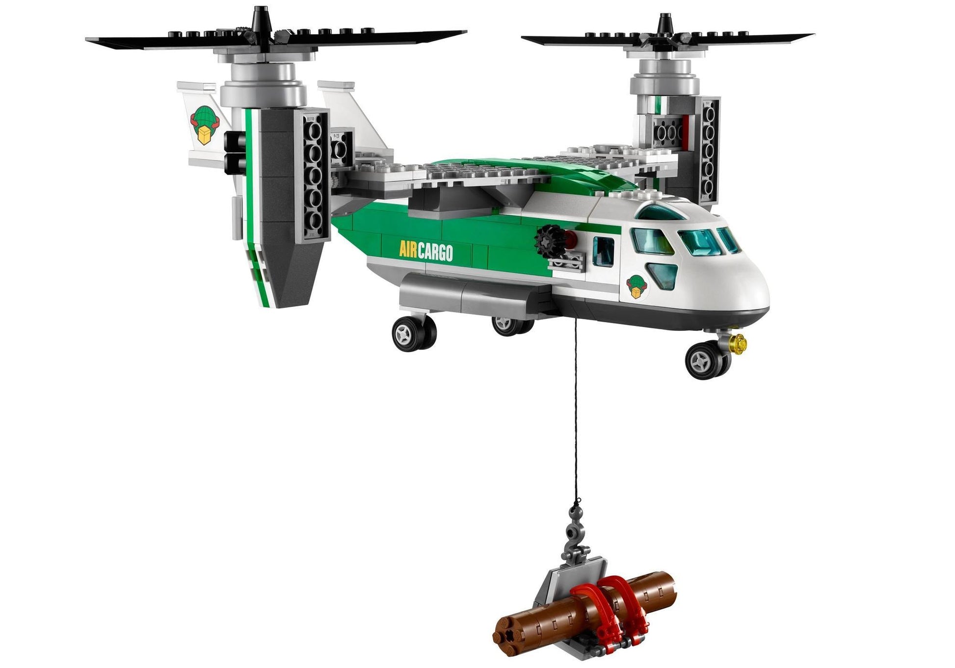 Lego 60021 City: Schwenkrotorflugzeug - plegobil