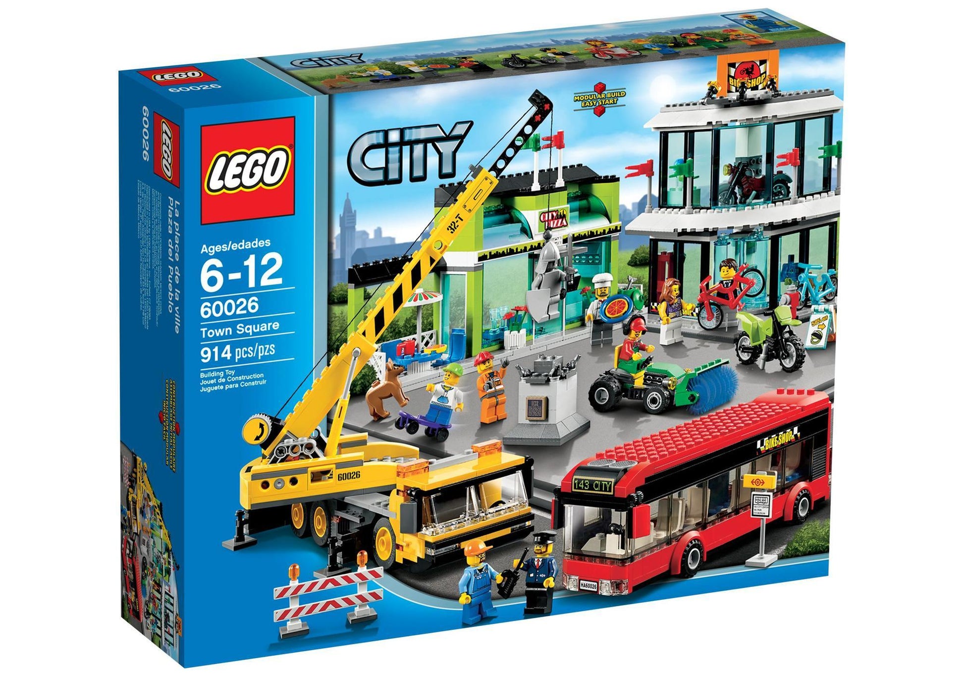 Lego 60026 City: Stadtzentrum - plegobil