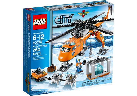 Lego 60034 City: Arktis-Helikopter mit Hundeschlitten - plegobil