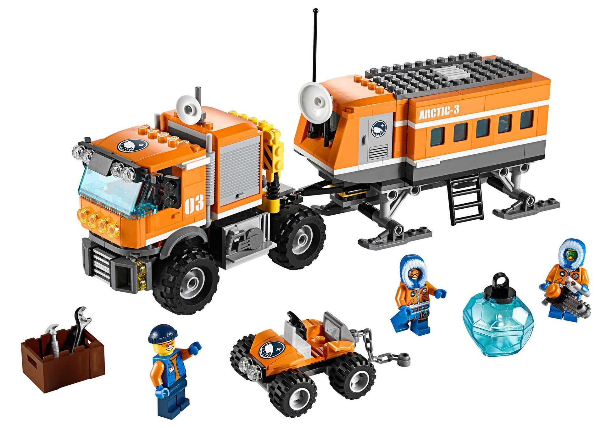 Lego 60035 City: Arktis-Truck - plegobil