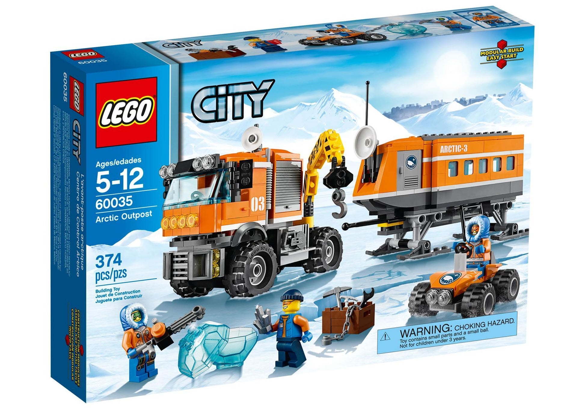 Lego 60035 City: Arktis-Truck - plegobil