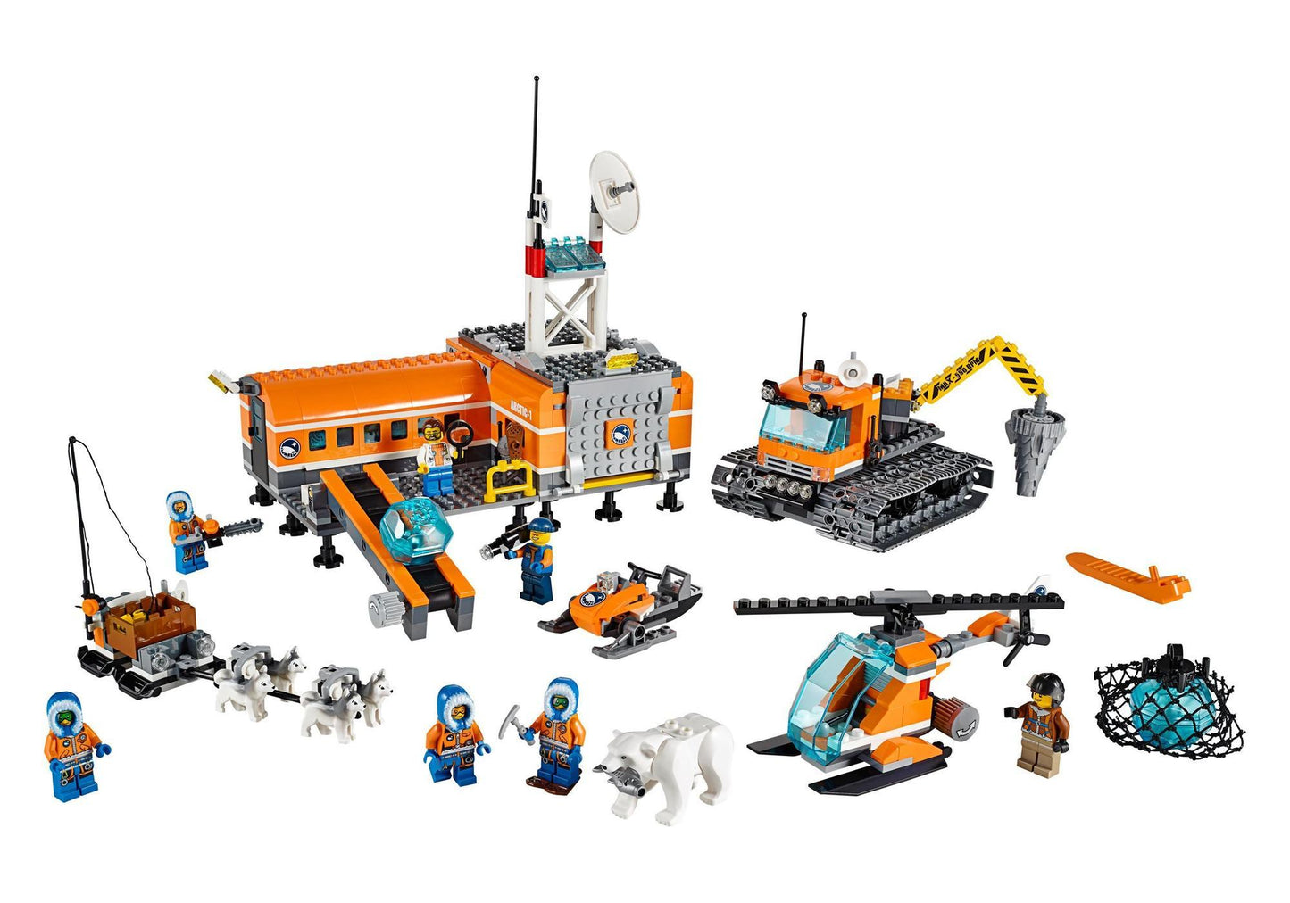 Lego 60036 City: Arktis-Basislager - plegobil