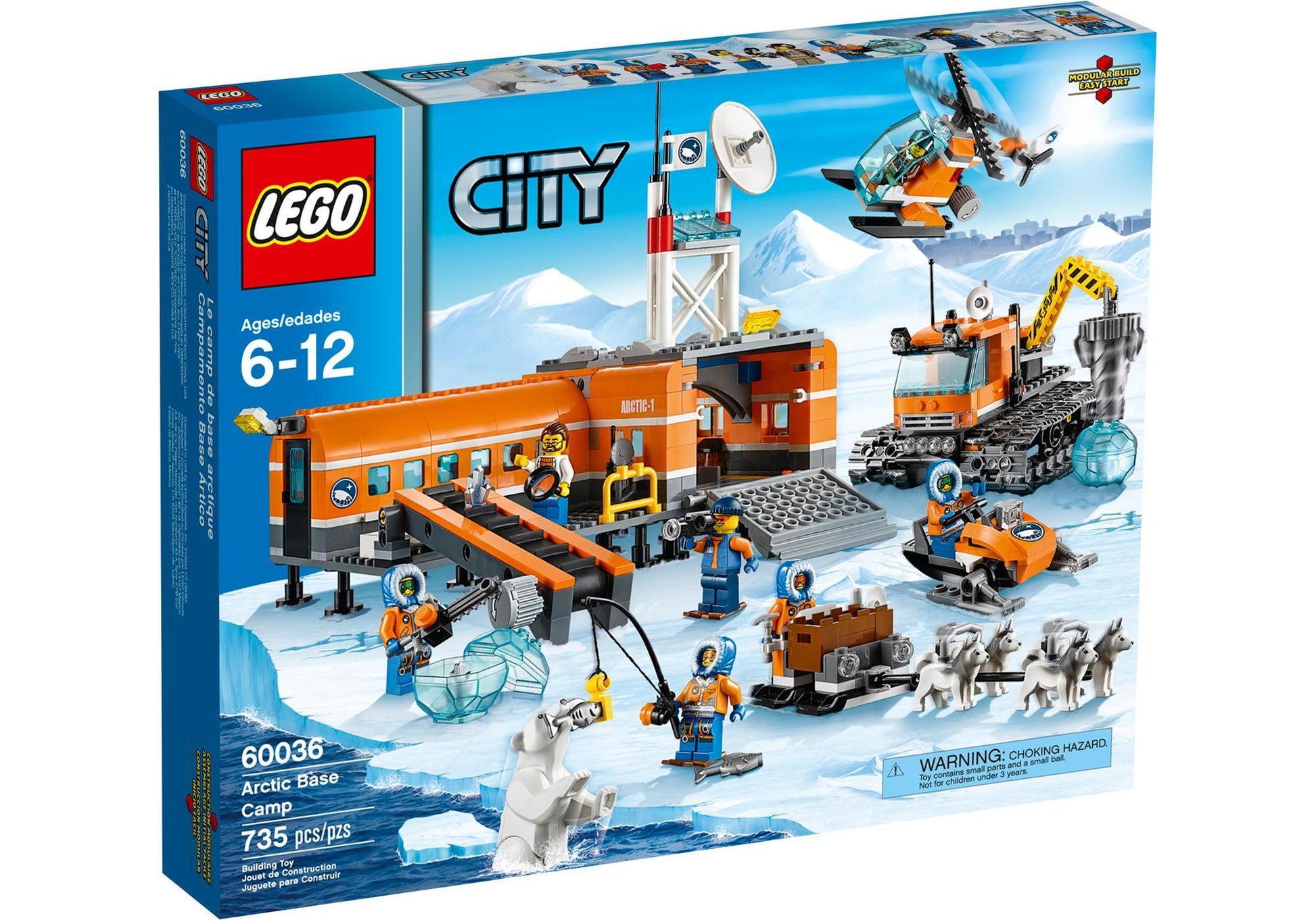 Lego 60036 City: Arktis-Basislager - plegobil