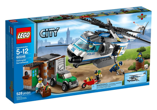 Lego 60046 City: Verfolgung mit dem Polizei-Hubschrauber - plegobil