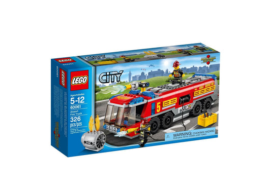 Lego 60061 City: Flughafen-Feuerwehrfahrzeug - plegobil