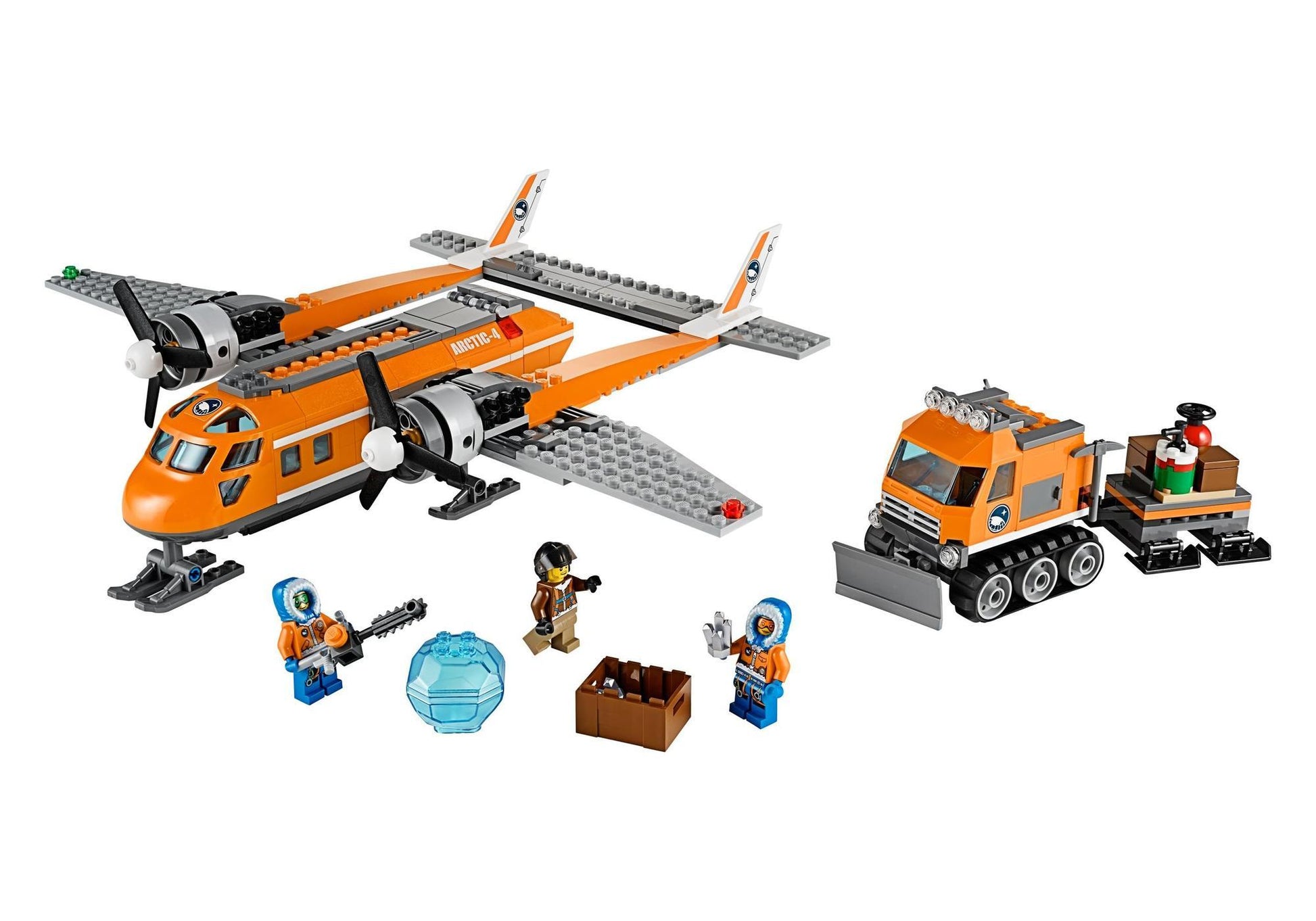 Lego 60064 City: Arktis-Versorgungsflugzeug - plegobil