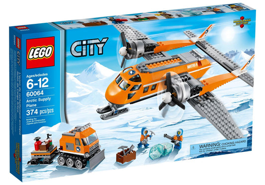 Lego 60064 City: Arktis-Versorgungsflugzeug - plegobil